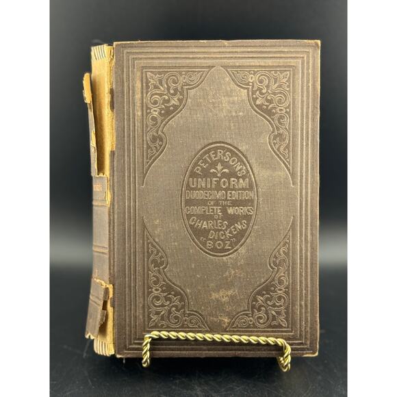 Charles Dickens "Pickwick Papers - Volume I" - The Peterson's Duodecimo Edition - Picture 2 of 11